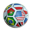 World Cup 32 Qualifying Team Flags Printed Soccer Ball
